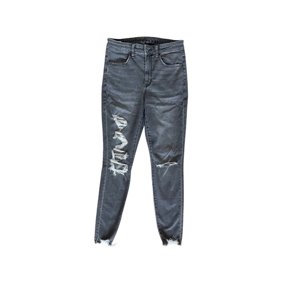 MAE Ne(x)t Level Ripped High Waisted Jeggings-Size 6 - Picture 1 of 9